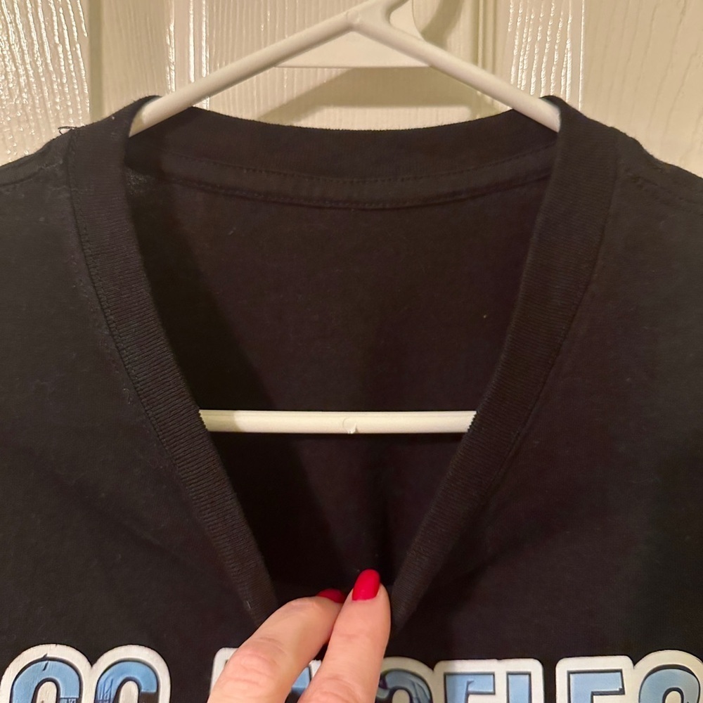 Black Los Angeles Graphic T-Shirt - Picture 3 of 4